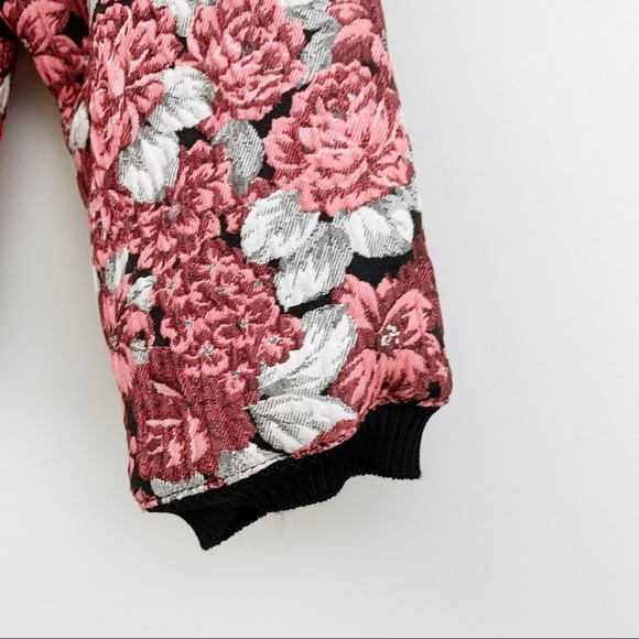 Sandro Evora floral-jacquard bomber jacket - Picture 10 of 12